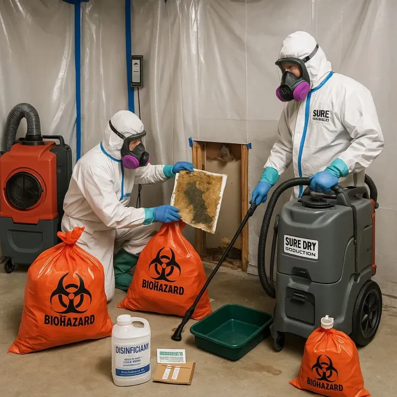 Contaminated Water Handling Protocols process in Glasgow, DE