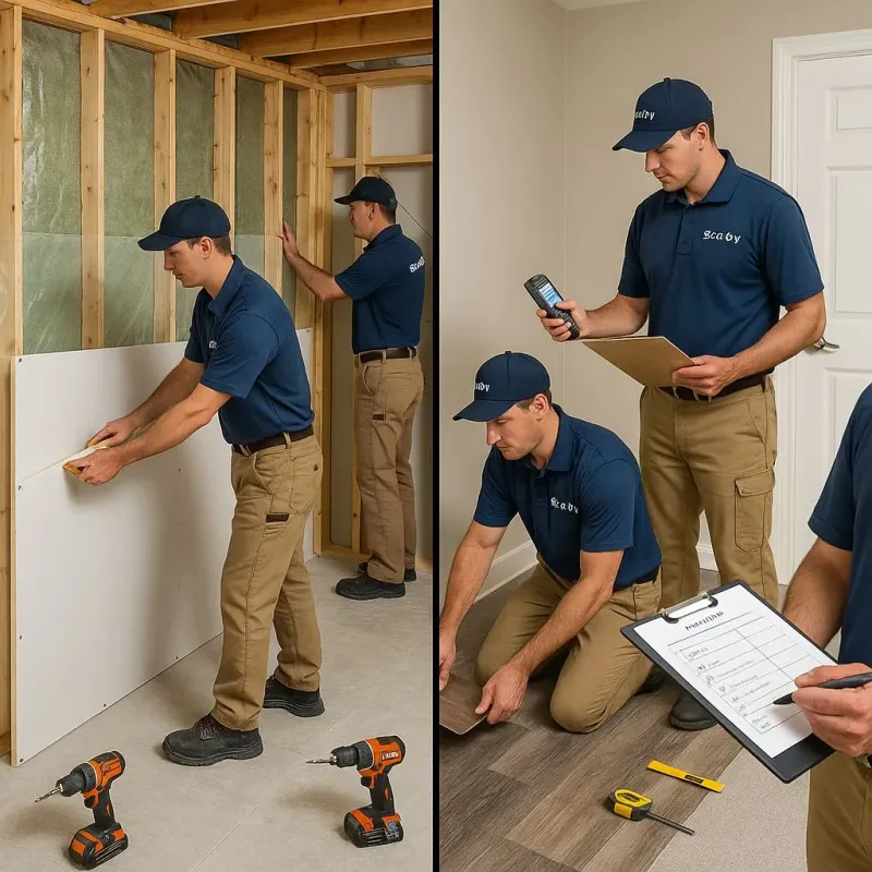 Repairs and Reconstruction process in Glasgow, DE